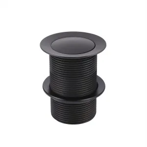 Pop-up Waste 40 no Overflow Matte Black by null, a Traps & Wastes for sale on Style Sourcebook