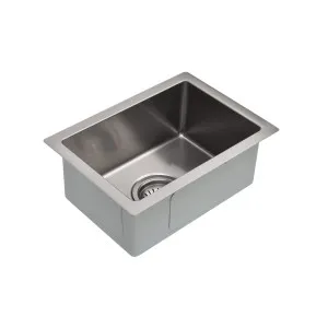 Single Bowl Sink NTH 382x272 Brushed Nickel by null, a Kitchen Sinks for sale on Style Sourcebook