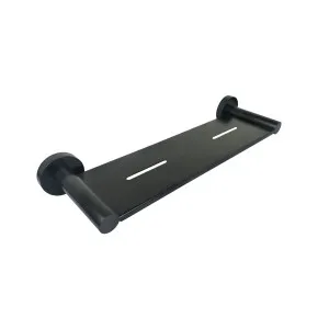 Goulburn Shower Shelf 385 Matte Black by null, a Shelves & Soap Baskets for sale on Style Sourcebook