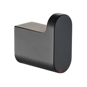 Flores Robe Hook Matte Black by null, a Shelves & Hooks for sale on Style Sourcebook