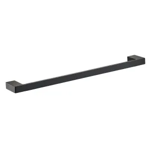 Ceram Towel Rail Single 600 Matte Black by null, a Towel Rails for sale on Style Sourcebook