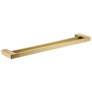 Ceram Towel Rail Double 600 Brushed Gold by null, a Towel Rails for sale on Style Sourcebook