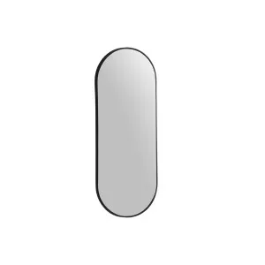 Modern Oblong Framed Mirror 460X1210 Matte Black by null, a Vanity Mirrors for sale on Style Sourcebook