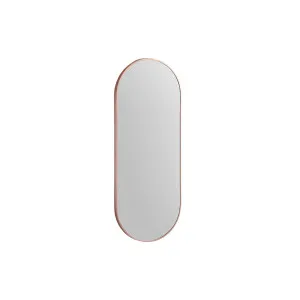 Modern Oblong Framed Mirror 460X1210 Rose Gold by null, a Vanity Mirrors for sale on Style Sourcebook
