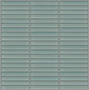 Fire Fingers Sage Gloss Mosaic Tile by null, a Mosaic Tiles for sale on Style Sourcebook