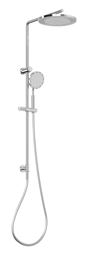 NX Iko Hydro Sense Twin Shower Chrome by null, a Shower Heads & Mixers for sale on Style Sourcebook