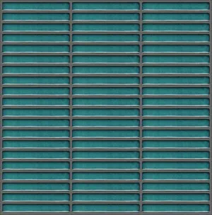 Fire Fingers Peacock Gloss Mosaic Tile by null, a Mosaic Tiles for sale on Style Sourcebook