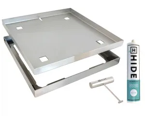 Skimmer lid Access cover kit 342mmx17-22mm by null, a Shower Grates & Drains for sale on Style Sourcebook