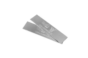 Lauxes Standard Floor Grate Straight Joiner 180 degree 23mm High (Pack of 2) - Silver by null, a Shower Grates & Drains for sale on Style Sourcebook