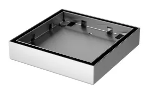 Suttor SS Pnt Drn Tile Ins 100x100 90 Out by null, a Shower Grates & Drains for sale on Style Sourcebook