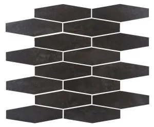 Metallic Silver Hex Plus Mini Gloss Mosaic Tile by null, a Mosaic Tiles for sale on Style Sourcebook