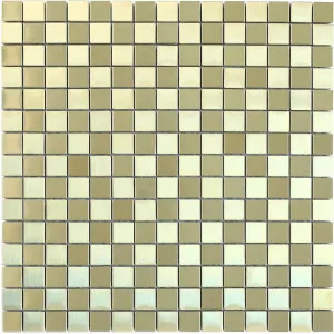 Metal Brass Mosaic by null, a Brick Look Tiles for sale on Style Sourcebook