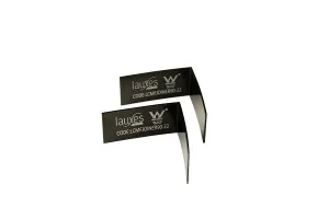 Lauxes Standard Floor Grate Corner Joiner 90 degree 23mm High (Pack of 2) - Midnight by null, a Shower Grates & Drains for sale on Style Sourcebook