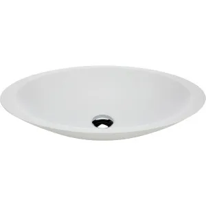Bahama Vessel Basin NTH Stone 600X350 Matte White by null, a Basins for sale on Style Sourcebook