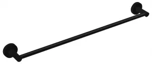 Hustle Towel Rail Single 800 Matte Black by null, a Towel Rails for sale on Style Sourcebook