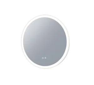 Eclipse LED Mirror 800 Matte White by null, a Illuminated Mirrors for sale on Style Sourcebook