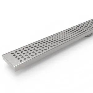 Projsct S/S Grate Square 1000mm fixed/out by null, a Shower Grates & Drains for sale on Style Sourcebook