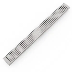 Builders CFG S/S Grate Square 1500mm fixed/out by null, a Shower Grates & Drains for sale on Style Sourcebook