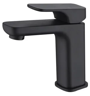 Allyn Basin Mixer Matte Black by null, a Bathroom Taps & Mixers for sale on Style Sourcebook