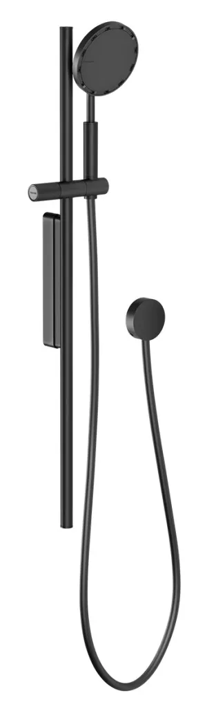 NX Iko Hydro Sense Rail Shower Matte Black by null, a Shower Heads & Mixers for sale on Style Sourcebook