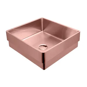 Milan Vessel Basin NTH Stainless Steel 400X370 Copper by null, a Basins for sale on Style Sourcebook