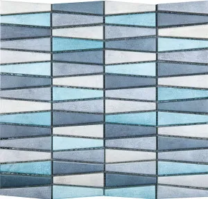 Botanic Fern Glass  Matt by null, a Mosaic Tiles for sale on Style Sourcebook