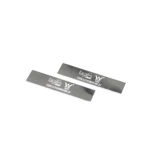 Lauxes Standard Tile Insert Floor Grate Straight Joiner 180 degree 21mm High (Pack of 2) - Silver by null, a Shower Grates & Drains for sale on Style Sourcebook