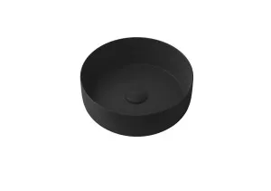 Allure Vessel Basin NTH Ceramic 360 Matte Black by null, a Basins for sale on Style Sourcebook