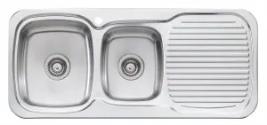 Lakeland 13/4 Left Sink 1TH 1080X480 Stainless Steel by null, a Kitchen Sinks for sale on Style Sourcebook