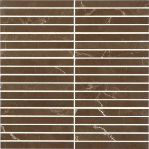 Vinalisa Brown Polished Mosaic by null, a Brick Look Tiles for sale on Style Sourcebook