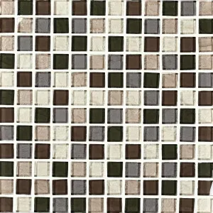 Crystal Metal Mocha Grey Mosaic by null, a Brick Look Tiles for sale on Style Sourcebook