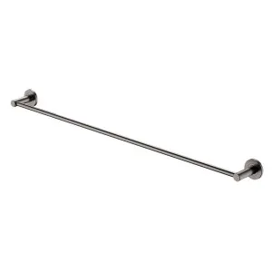 Kaya Towel Rail Single 900 Gun Metal by null, a Towel Rails for sale on Style Sourcebook