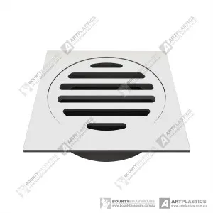 Art Square Grate 85x85x80mm SSteel by null, a Shower Grates & Drains for sale on Style Sourcebook