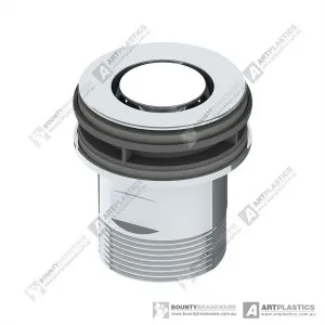 Art Pop Down Waste 32-40mm Overflow Chrome by null, a Shower Grates & Drains for sale on Style Sourcebook