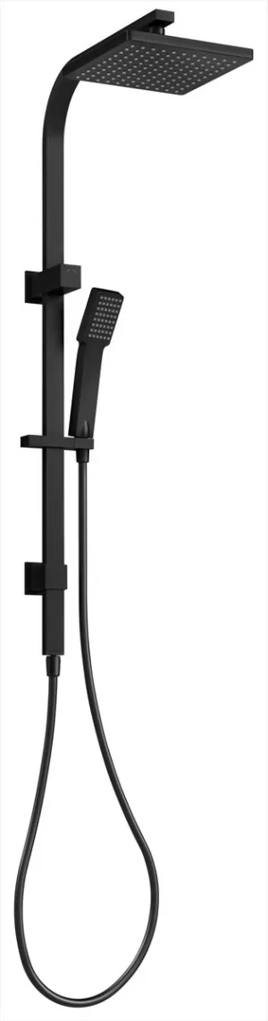 Lexi Twin Shower Matte Black by null, a Shower Heads & Mixers for sale on Style Sourcebook