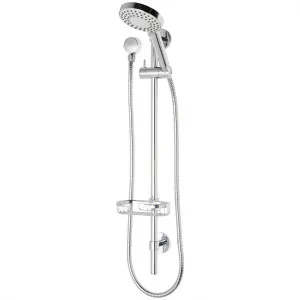 Vivid Premium Rail Shower Chrome by null, a Laundry Taps for sale on Style Sourcebook