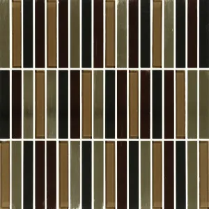 Metal Plus Mix Mosaic by null, a Brick Look Tiles for sale on Style Sourcebook