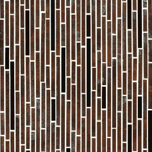 Antique Silver (Var) Mosaic by null, a Brick Look Tiles for sale on Style Sourcebook