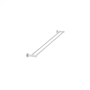 Round Towel Rail Double 900 Chrome by null, a Towel Rails for sale on Style Sourcebook