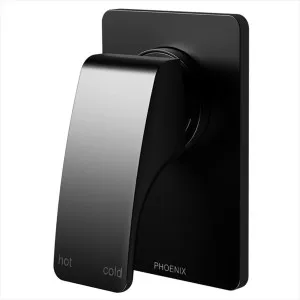 Rush Wall/Shower Mixer Matte Black by null, a Laundry Taps for sale on Style Sourcebook