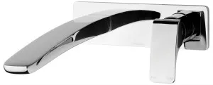Rush Wall Basin Set Straight 230 Chrome by null, a Bathroom Taps & Mixers for sale on Style Sourcebook
