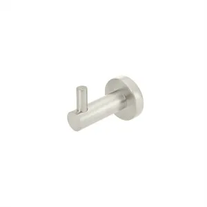 Round Robe Hook PVD Brushed Nickel by null, a Shelves & Hooks for sale on Style Sourcebook