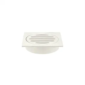 Grate Brushed Nickel Square 86x86x80mm by null, a Shower Grates & Drains for sale on Style Sourcebook