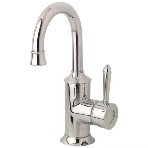 Nostalgia Basin Mixer Chrome by null, a Bathroom Taps & Mixers for sale on Style Sourcebook