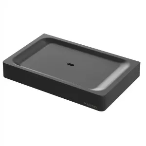 Gloss Soap Dish Matte Black by null, a Soap Dishes & Dispensers for sale on Style Sourcebook