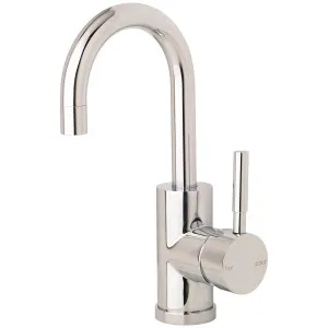Vivid Basin Mixer Gooseneck 120 by null, a Bathroom Taps & Mixers for sale on Style Sourcebook
