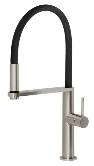 Blix Sink Mixer 200 Brushed Nickel by null, a Laundry Taps for sale on Style Sourcebook