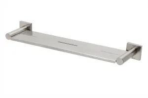 Radii Square Shower Shelf 424 Brushed Nickel by null, a Shelves & Soap Baskets for sale on Style Sourcebook