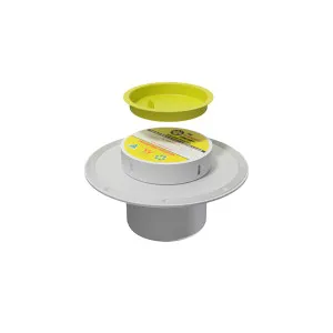Wondercap 100mm RetroFit Flange Kit inc Test Plug by null, a Shower Grates & Drains for sale on Style Sourcebook