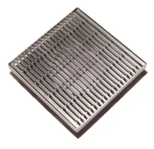 Suttor SS Pnt Drn HG 100x100 76 Out by null, a Shower Grates & Drains for sale on Style Sourcebook